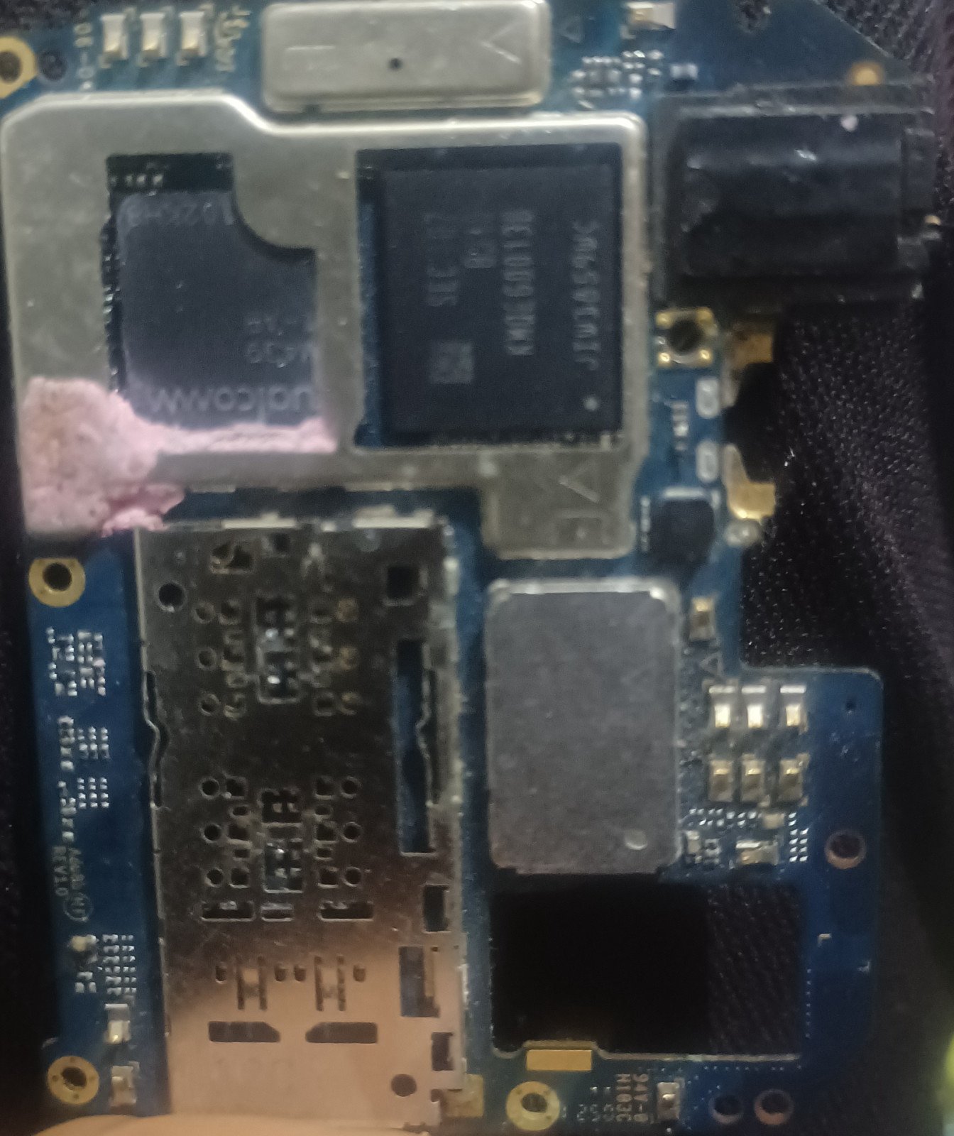 Sadeeq Kibiya scrap phones and laptops.